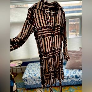 Italian silk, funky and sophisticated dress